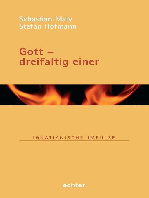 Title details for Gott--dreifaltig einer by Stefan Hofmann - Available